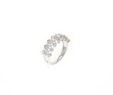 Art Deco Diamond & 14k White Gold Ring
