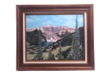 Wanless Lake Montana Landscape Painting By G. Rost