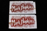 1920- Mark Hopkins Cigar Advertising Signs