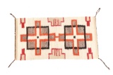 Navajo Gallup Trading Post Hand Woven Rug c 1970's