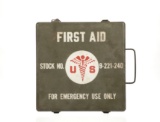 1950s Original U.S. Armored Vehicle First Aid Kit