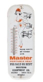 1960s Master Portable Heat Tin Thermometer From MT