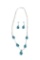 Zuni Turquoise & Sterling Necklace & Earrings
