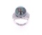 Scarce Black Tahitian Pearl Diamond 18K Ring