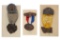 Society of Montana Pioneers Ribbon Medals (3)
