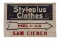 1920-30s Styleplus Clothing Sign From Helena, MT