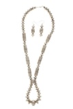 Navajo Begay Sterling Silver Necklace & Earrings