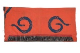 Hopi Indian Snake Clan Trade Cloth Banner c. 1950s
