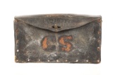 Civil War Era CS Leather Ammo Pouch c. 1862