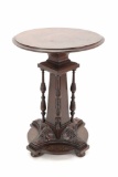 19th C. Man Of The North Wind Tilt Top End Table