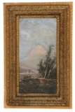 Edward Rufus Hill (1851 - 1908) MT. Rainier Oil