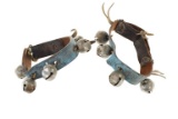 Plains Indians Polychrome Leather Dancing Cuffs