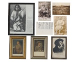 General Custer, Native Chief Photographs, Ephemera