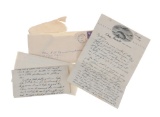 1943 Envelope of Letters From Camp Mackall, NC