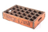 C.1920-30s Orange Crush Soda Bottle Crate