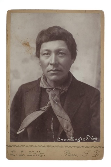 C. 1870-1880's Chief Crow Eagle Photo - R.L. Kelly