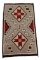 Navajo Ganado Klagetoh Cross Rug c. 1940's