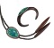 Vintage Modernist Chrysocolla & Rosewood Jewelry