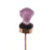 19th C. Purple Tourmaline Bust 9K Gold Stick Pin