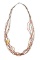 Vintage Amber Heishi Fetish Multi-Strand Necklace