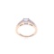 Princess & Baguette Diamond 18k White Gold Ring