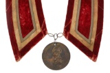 James K. Polk 1845 Inaugural Indian Peace Medal