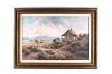 Lee K. Parkinson Oil on Canvas, Abandoned Farm '73