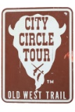Montana City Circle Tour - Old West Trail Sign