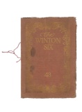 Winton Motor Co. Winton Six 48 Sales Book c. 1916