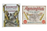 Remington & Winchester Desperate Metal Signs