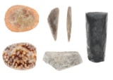 Kealakekua Hawaiian Obsidian/Coral/Shell Artifacts