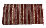 Vintage Flat Weave Moroccan Kilim Rug, c. mid-20th