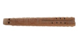 Dvojnice Double-barrel Hand-carved Wood Flute