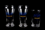 Blatz Brewing Milwaukee Beer Logo Drinking Glasses