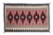 Navajo Crystal Ganado Trading Post Rug c. 1960's