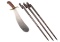 U.S. M1904 Hospital Bolo & 3 Model 1873 Bayonets