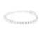 Brilliant 11.00ct Diamond 14k White Gold Bracelet