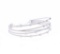 1.03ct Diamond & 14k White Gold Adjustabl Bracelet