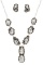 Navajo R. Sam White Buffalo Turquoise Jewelry Set