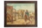 Beckett Oil/ Board Sheriff Patrol Painting 1930-40