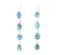 Navajo Silver Sierra Bella Turquoise Earrings