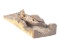 Original D. Schmidt Wooden Inuit Fisherman Carving