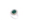 4.09ct Emerald VS Diamond & 18k Two Tone Gold Ring