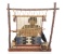 Navajo Weaver Woman Loom Display Figural c. 1950s