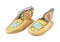 Mid 20th C. First Nations Beaded Men's Moccasins