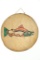 Pacific Northwest Polychrome Salmon Drum c. 1960s