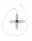 Zuni Lalio Sterling Silver Inlaid Cross Necklace