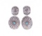 Navajo B. Slim Sterling Silver Turquoise Earrings