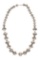 Navajo Old Pawn Silver Pearl Necklace c. 1900-1930
