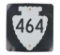 Montana Highway 464 Large Reflective Road Sign